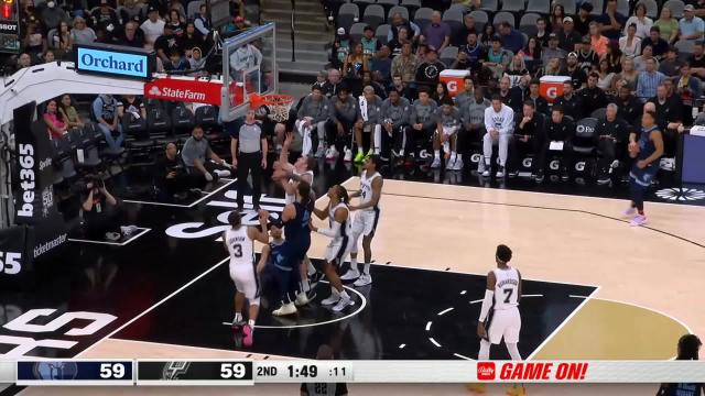 John Konchar with a 2-pointer vs the San Antonio Spurs