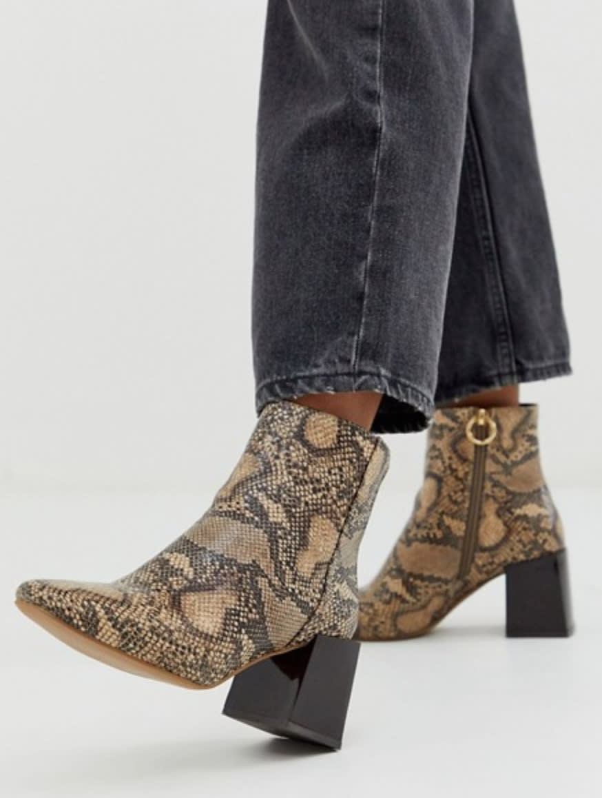 20 Snakeskin Print Boots That Are Neutral Easy Wear