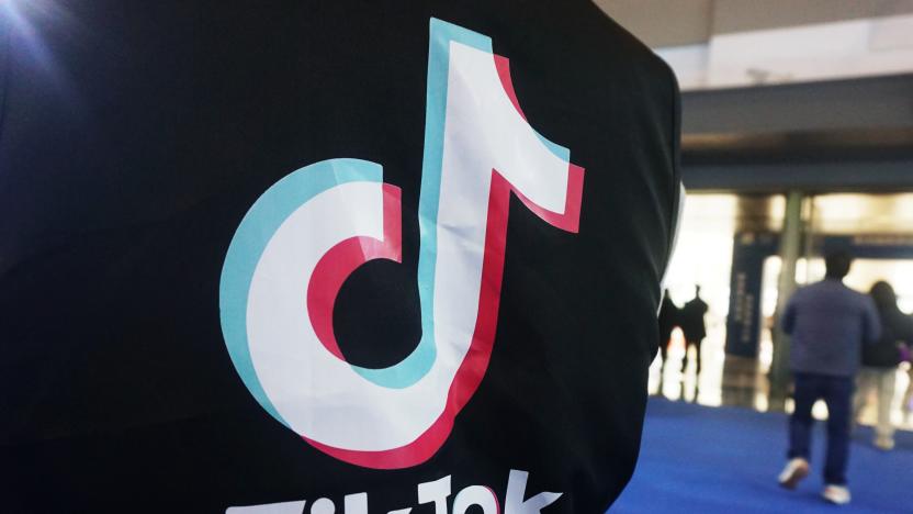 HANGZHOU, CHINA - JANUARY 21, 2024 - Photo taken on Jan 21, 2024 shows the TikTok logo in Hangzhou, East China's Zhejiang province. (Photo credit should read CFOTO/Future Publishing via Getty Images)