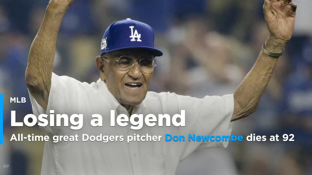 Former Dodgers great Newcombe dies at 92