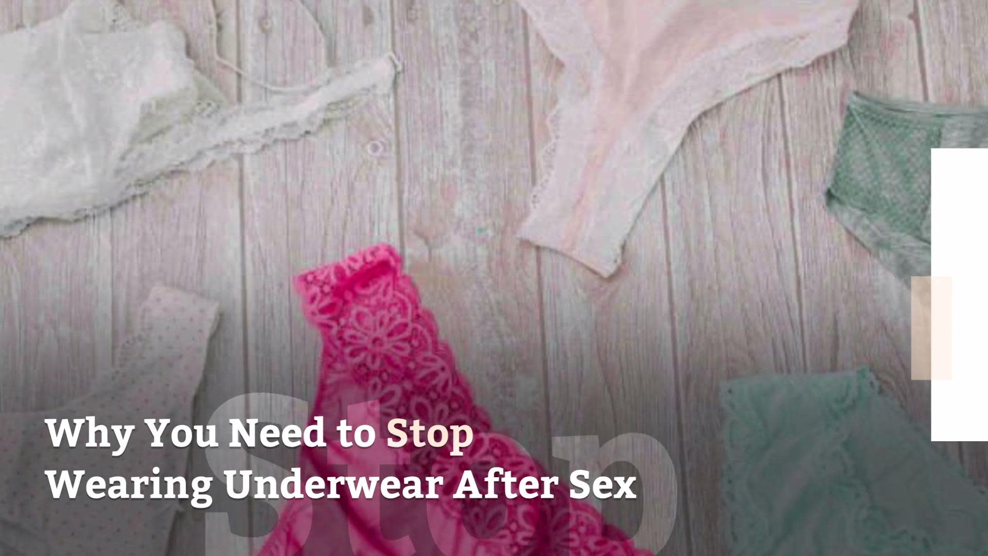What Happens to Your Body When You Dont Change Your Underwear pic
