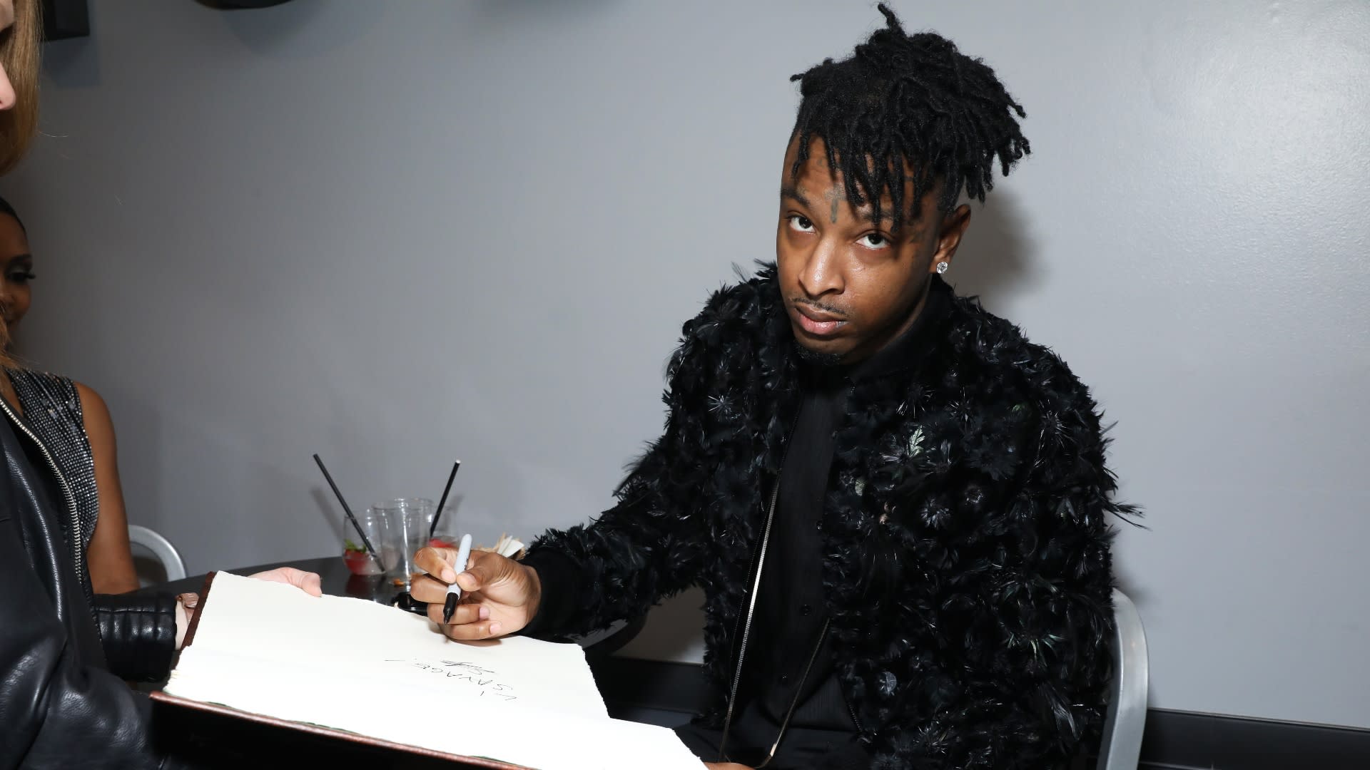 21 Savage And Sauce Walka Trade Jokes About Diamond Face Piercing