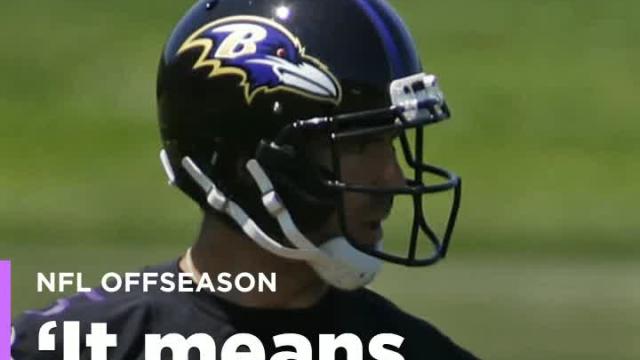 Joe Flacco finally reacts to Ravens picking Lamar Jackson: 'It means something'