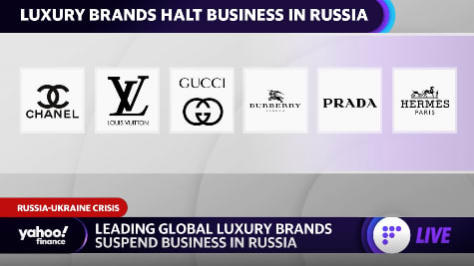 Burberry, Chanel, Louis Vuitton among luxury brands leaving Russia