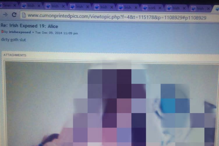 Images Of Young Cork Women Being Used On Depraved Porn Site