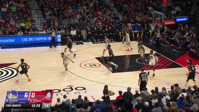 Top Plays from Portland Trail Blazers vs. Golden State Warriors