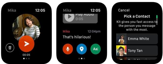 Facebook Releases An Experimental Messaging App For Apple Watch Engadget