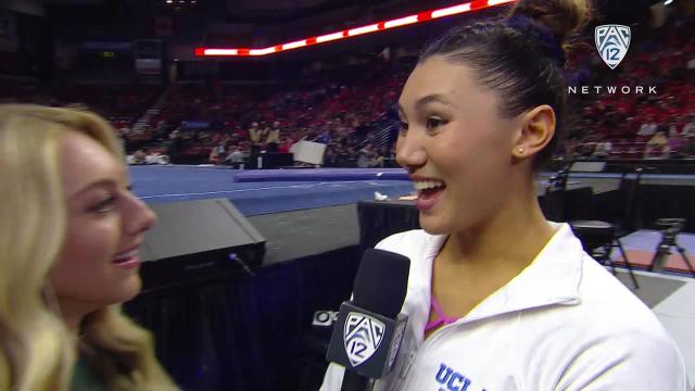 2019 Pac-12 Women's Gymnastics Championship: UCLA's Kyla Ross says she was 'in shock' by her team's season-high score