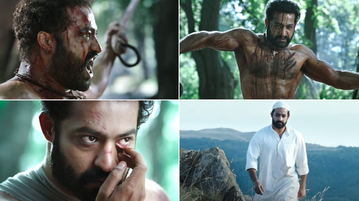 RRR: Jr NTR Looks Fierce as Komaram Bheem and His Bravura Act Will Leave  You Spellbound (Watch Video)