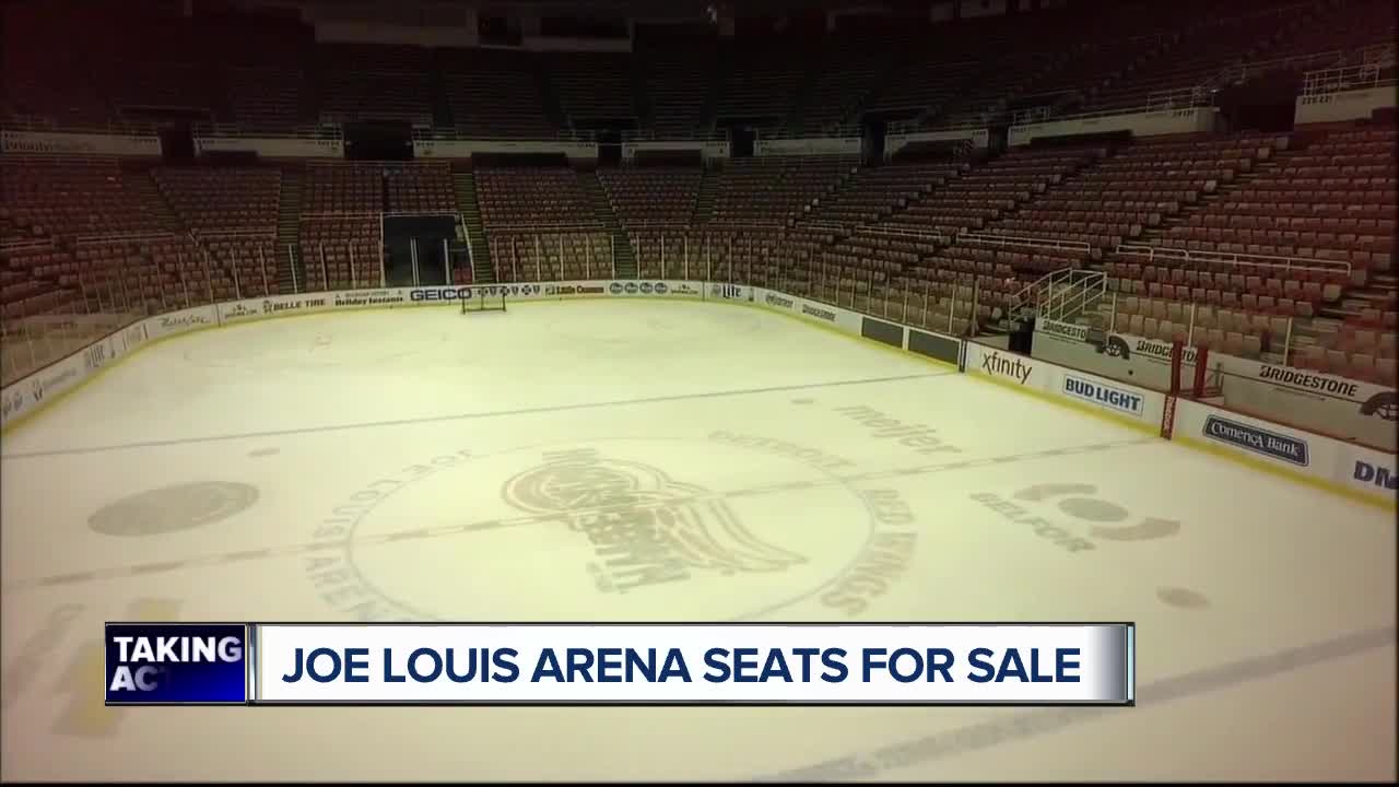 Sale begins on Joe Louis Arena seats