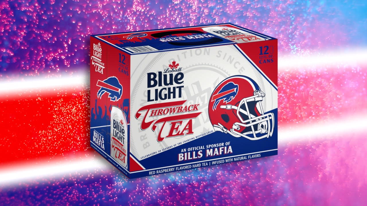 Labatt Blue Light pays tribute to Buffalo Bills with Throwback Tea