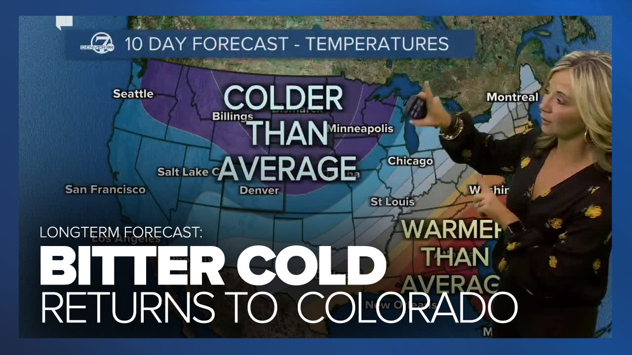 Colorado weather Bitter cold in the forecast this weekend