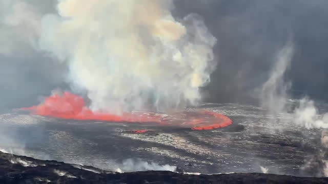 lava puddle