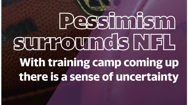 Pessimism surrounds NFL as training camp approaches