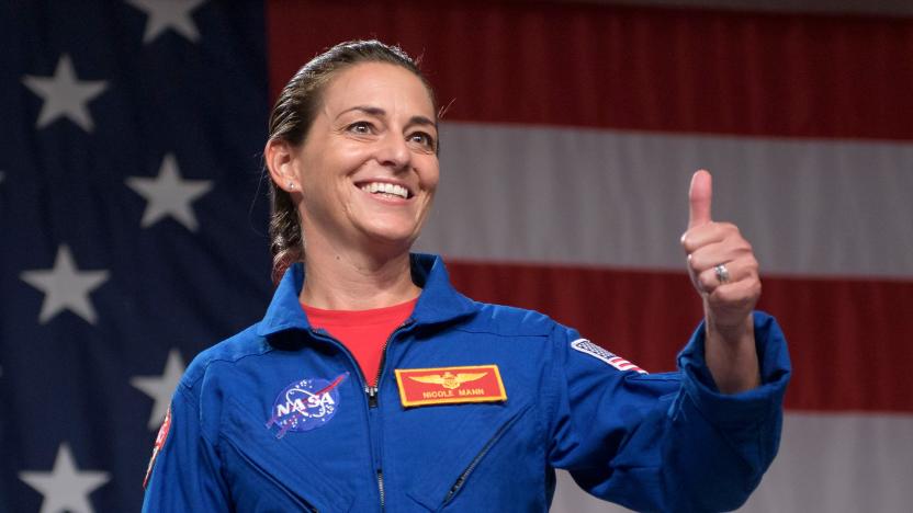 NASA astronaut Nicole Aunapu Mann