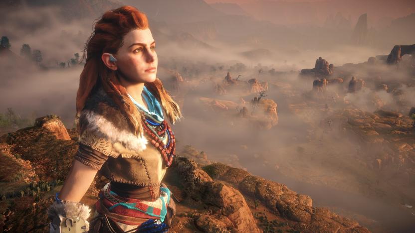 Aloy in Horizon Zero Dawn