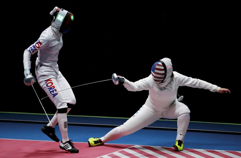 Olympics-Fencing-Resurgent South Korea fencers aim for gold