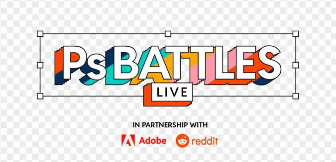 The logo for Reddit's PsBattles Live competition series.