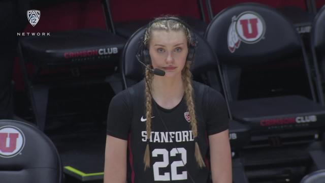 Stanford’s Cameron Brink credits teammates for game-high 24 points at Utah