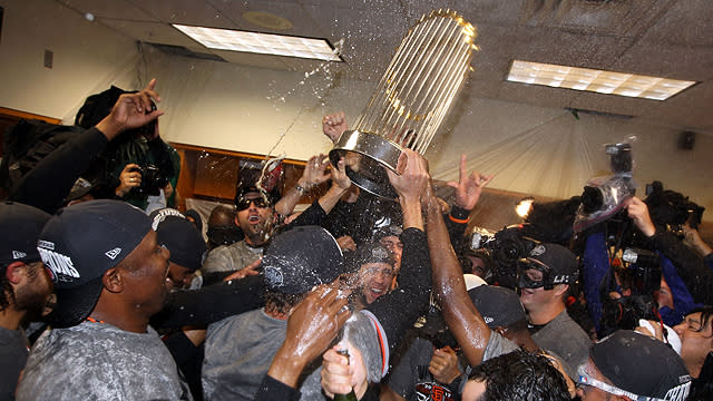 Giants celebrate World Series title