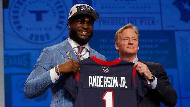 Texans changing 'direction' with Anderson pick