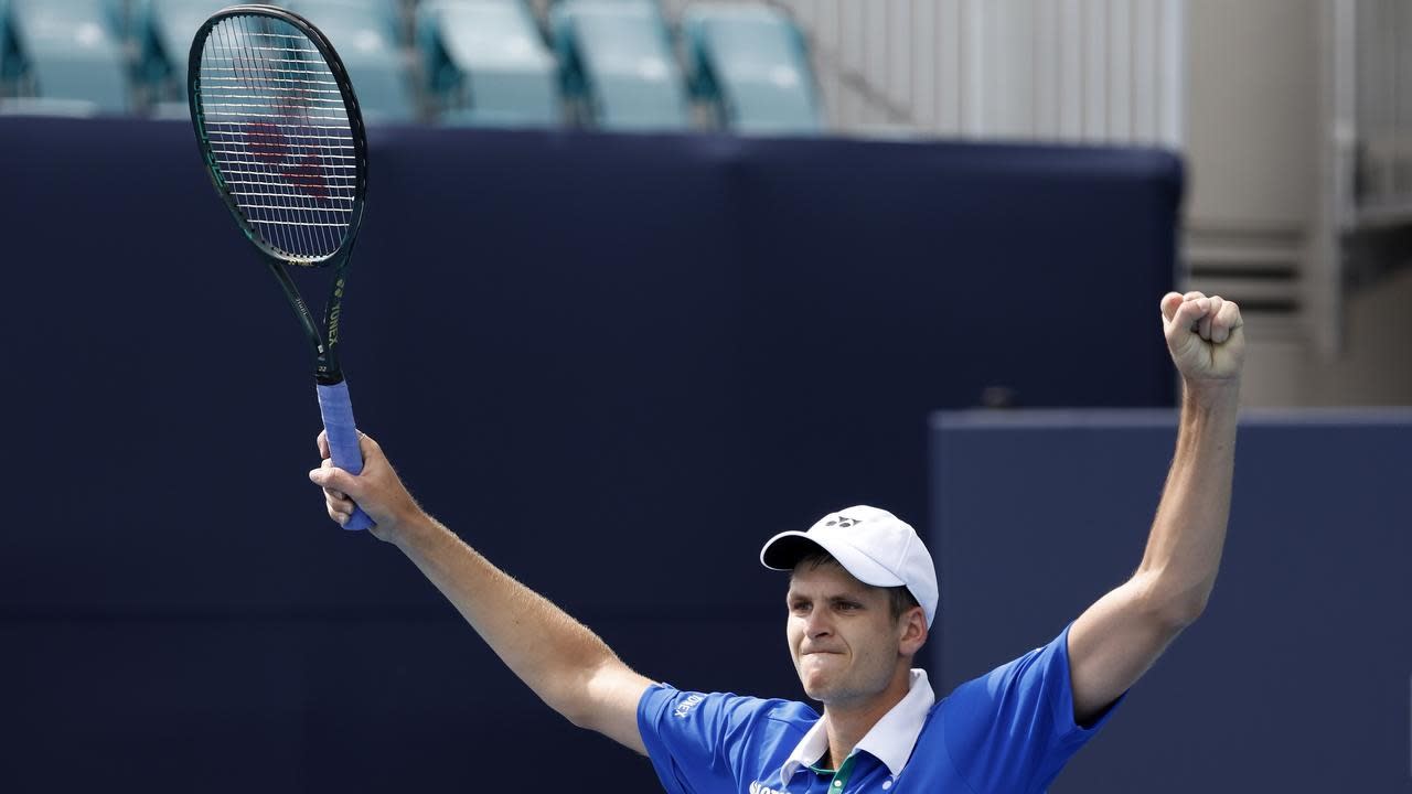 Hurkacz zdenerwował Tsitsipasa na Miami Open