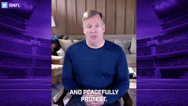 NFL believes black lives matter, Roger Goodell declares