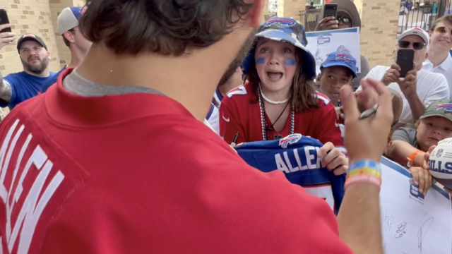 Bills Mafia crying tears of joy as the Buffalo Bills begin training camp