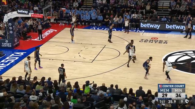 Jaylen Nowell with a 2-pointer vs the Memphis Grizzlies