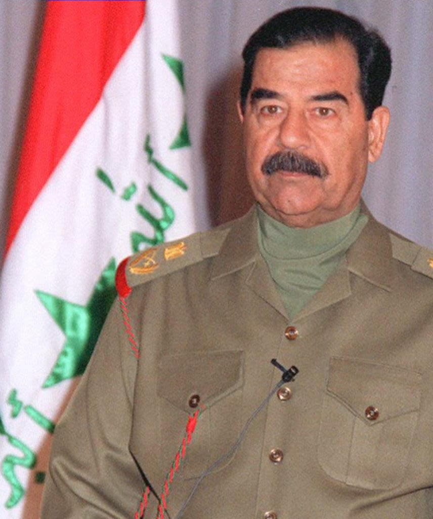 pictures of saddam hussein capture exicution