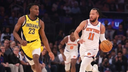 Jalen Brunson, Josh Hart, Donte DiVincenzo push Knicks to Game 1 win over Pacers