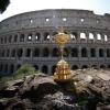 Il trofeo della Ryder cup è arrivato a Roma