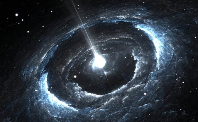 Highly magnetized rotating neutron star