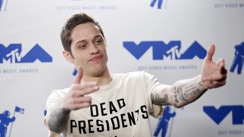 2017 MTV Video Music Awards – Photo Room – Inglewood, California, U.S., 27/08/2017 - Pete Davidson. REUTERS/Danny Moloshok