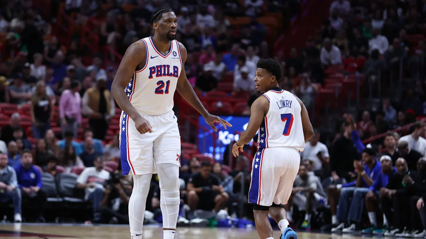 Sixers rule Embiid and Lowry out for their road finale