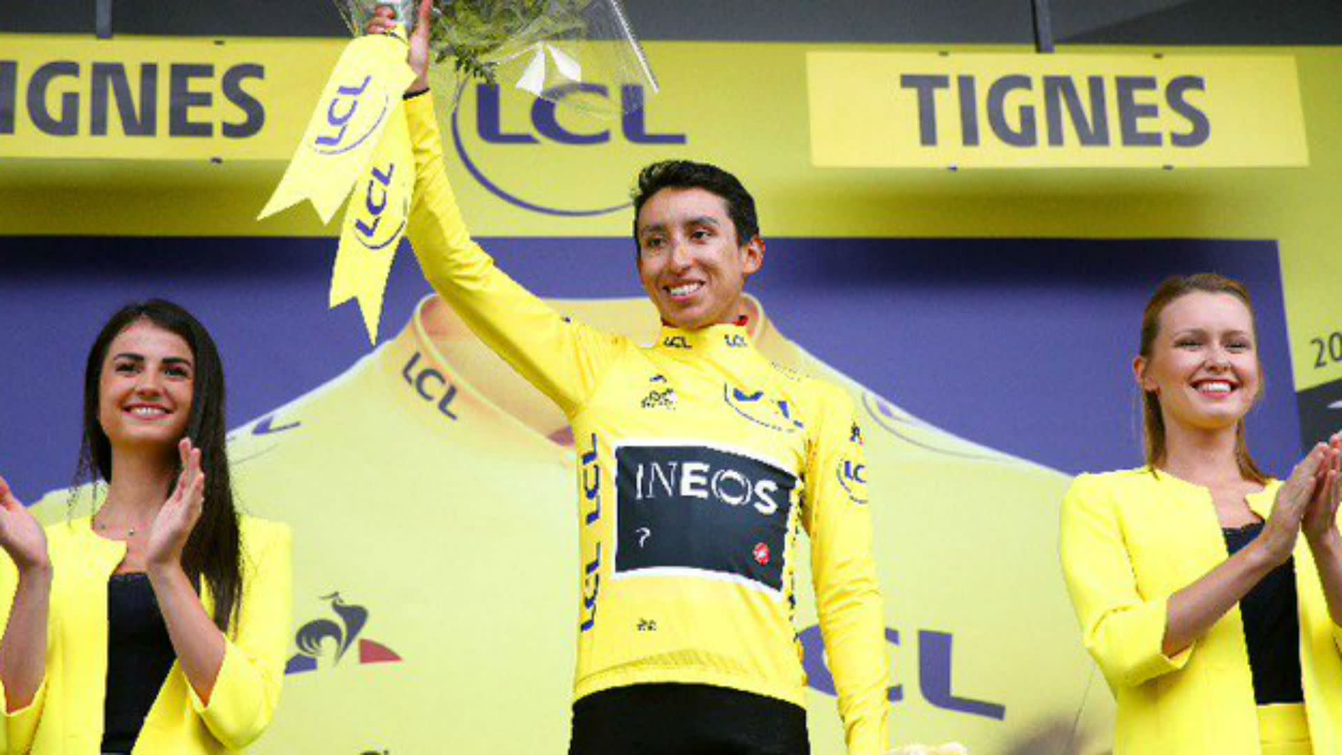 egan bernal yellow jersey