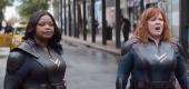 Melissa McCarthy and Octavia Spencer play superheroes in "Thunder Force." (Netflix)