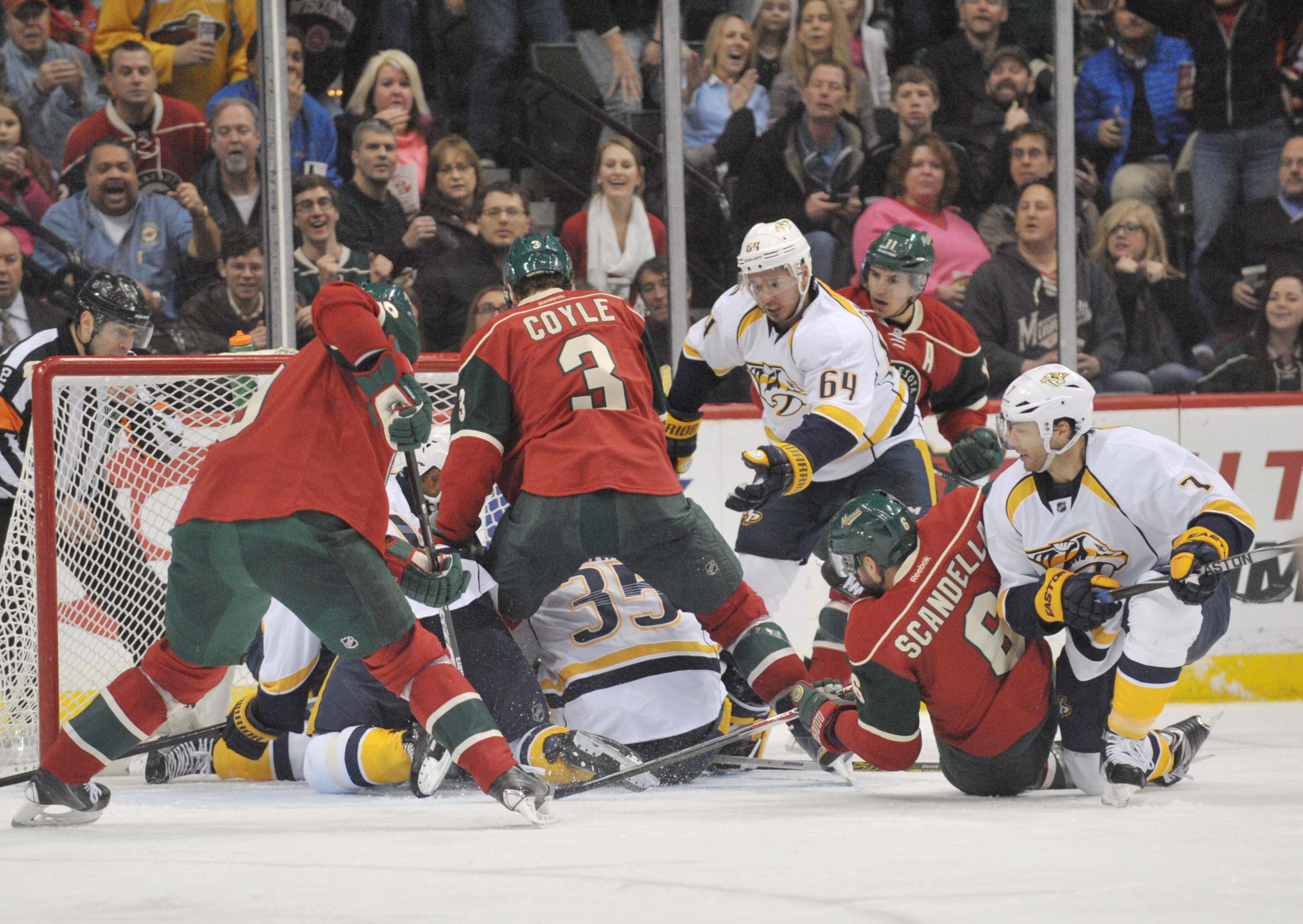 Marco Scandella shot turned to goal 