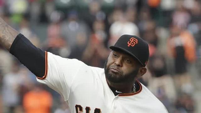 Pablo Sandoval made his pitching debut and it was glorious