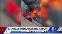 Marion County Prosecutor's Office officially charges man accused of setting an IndyGo bus on fire