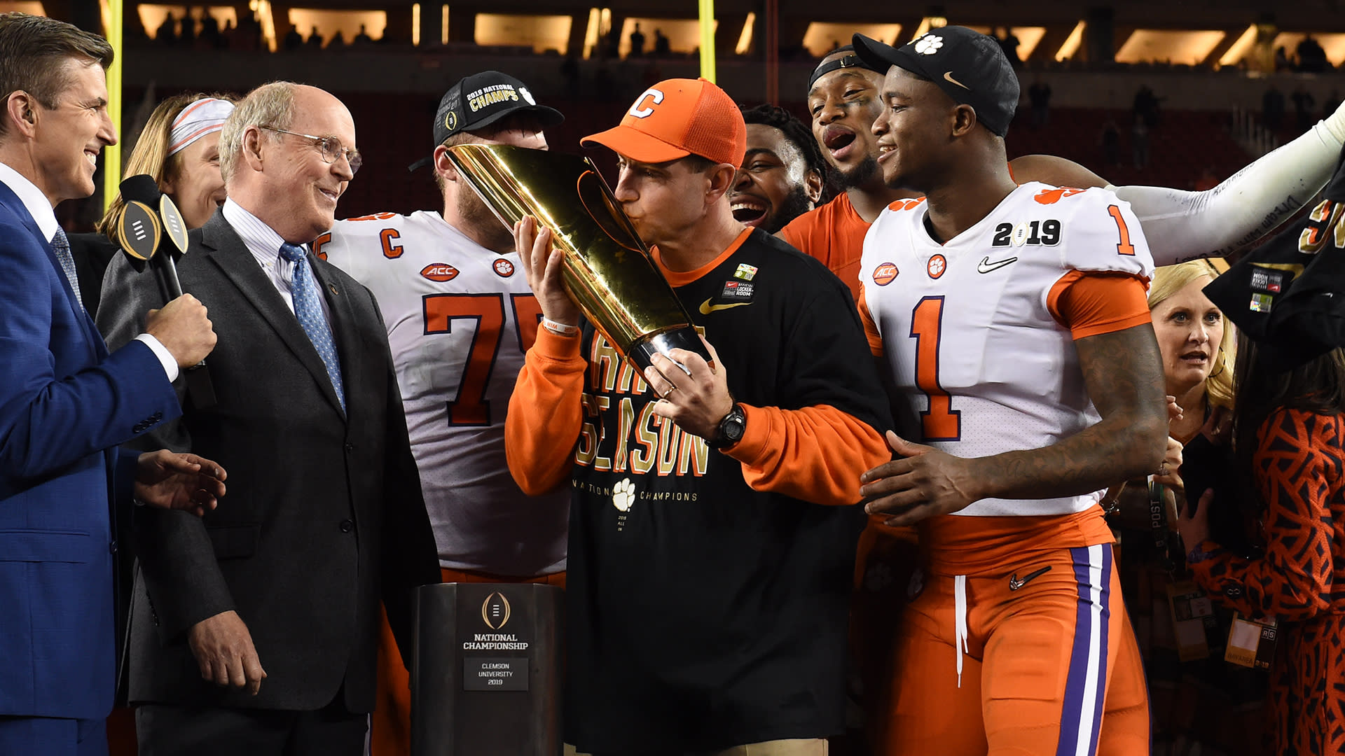 Clemson Win Over Alabama Posts 146 Overnight Tv Rating