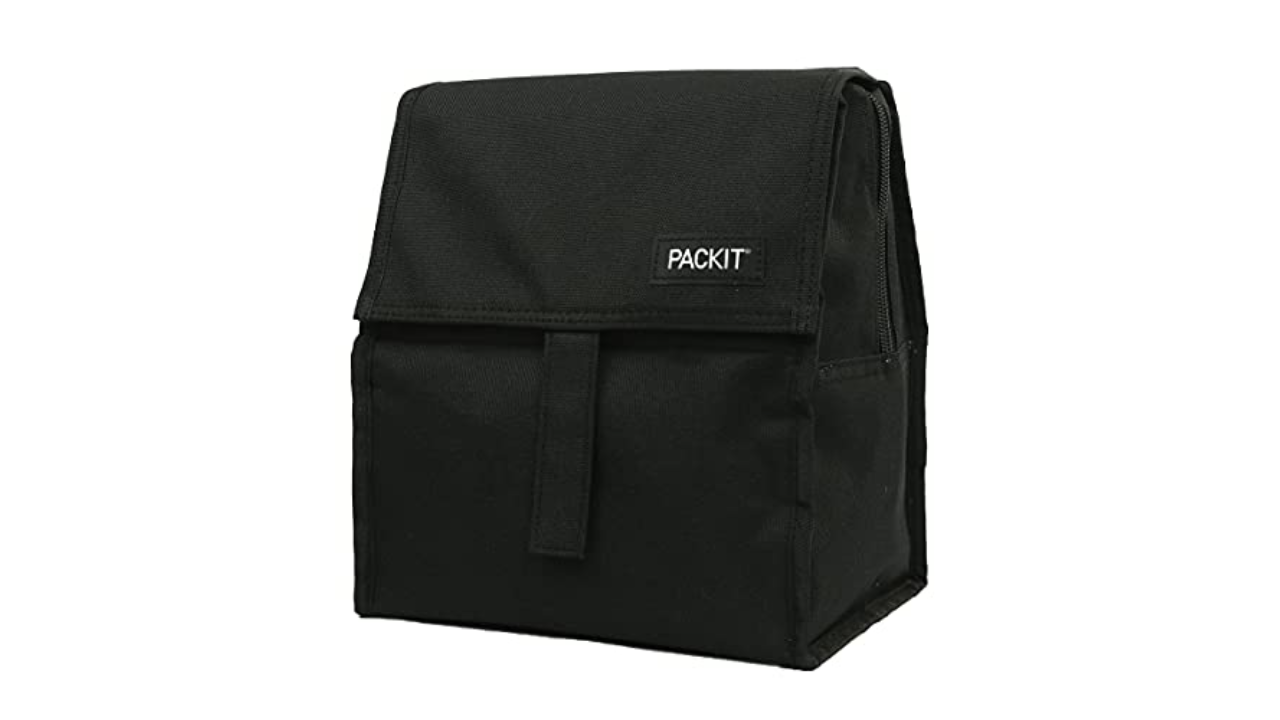 Packit Freezable Lunch Box, Midnight, Black