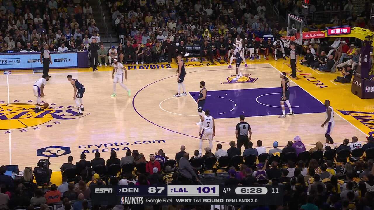 Top Plays from Los Angeles Lakers vs. Denver Nuggets