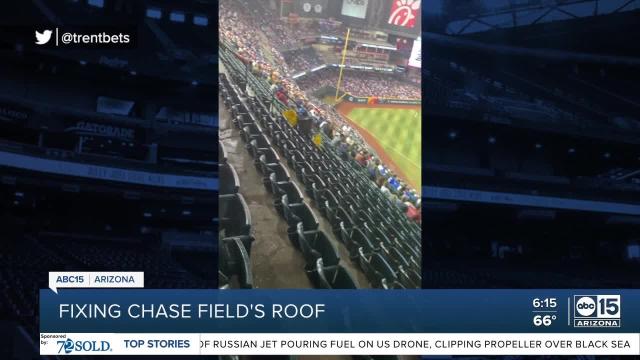 Cable problem will prevent Chase Field roof motion with fans present