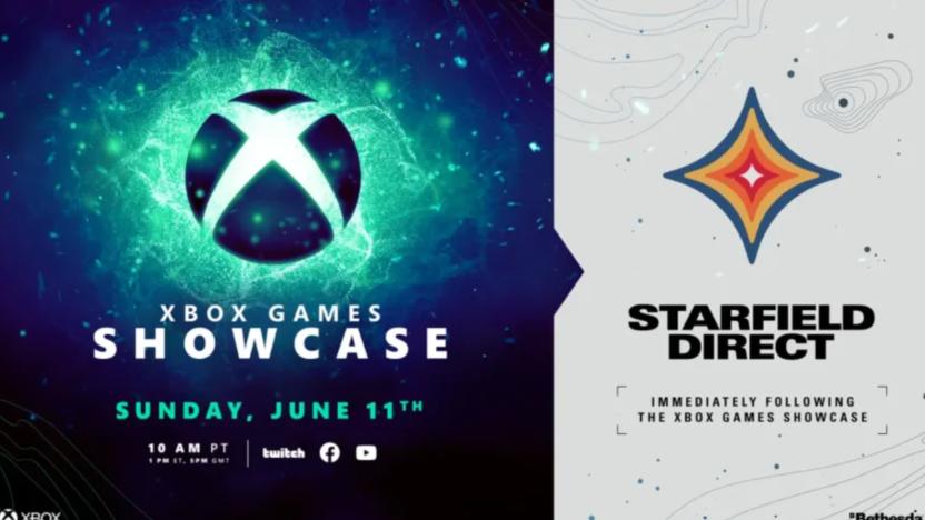 An ad for the upcoming Xbox Games Showcase.