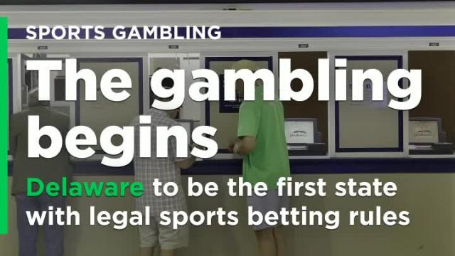 Delaware to be the first state with newly-legalized sports betting rules