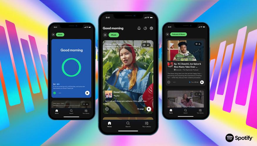 Spotify redesign