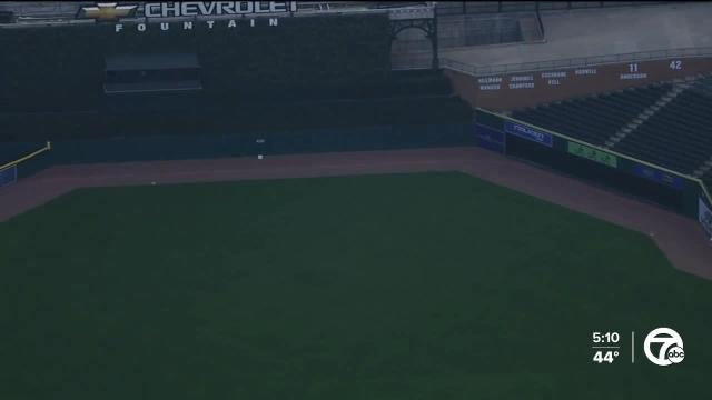 Comerica Park Changing Outfield Dimensions