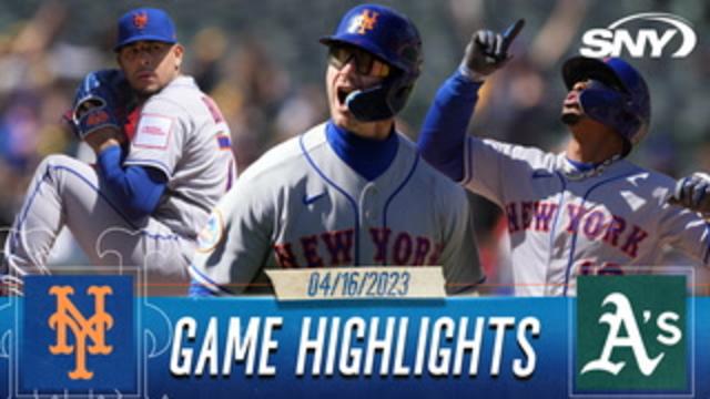 New York Yankees Vs. New York Mets, Game Highlights