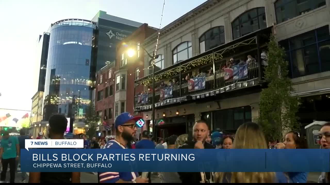 Bills Block Party returns to Chippewa Street for Sunday Night Football